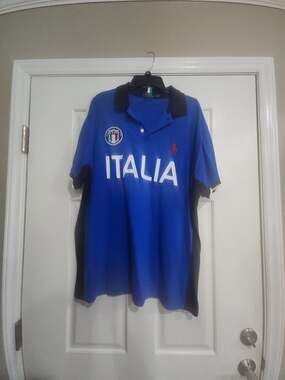 Polo Ralph Lauren Italia Custom Fit Polo Shirt XXL